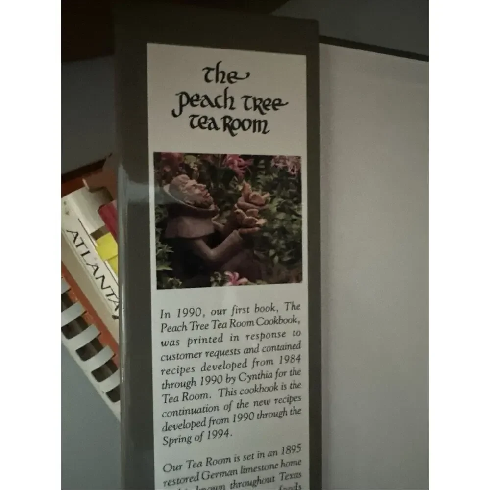 Vintage Peach Tree Family Cookbook Hardcover Cynthia C. Pedregon Signed‎